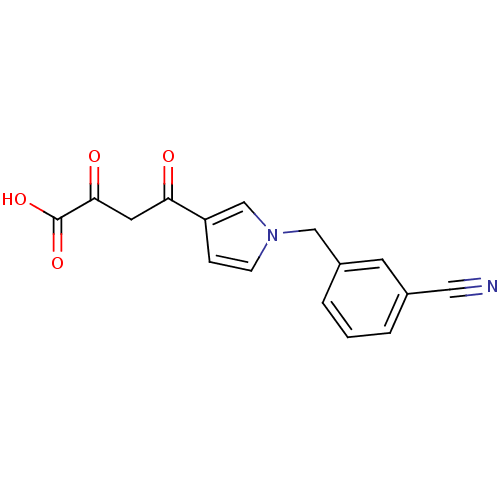 Chemical structure of BindingDB Monomer ID 50174460