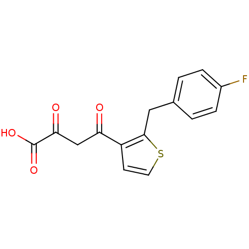 Chemical structure of BindingDB Monomer ID 50174496