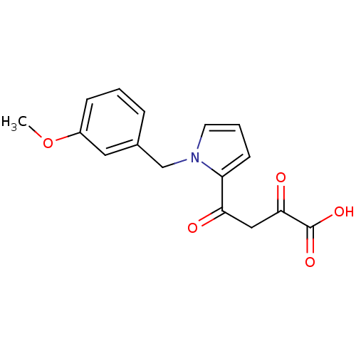 Chemical structure of BindingDB Monomer ID 50174504