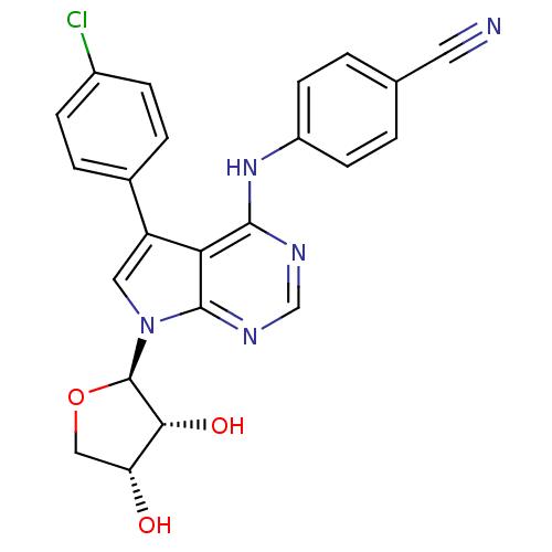 Chemical structure of BindingDB Monomer ID 50174605