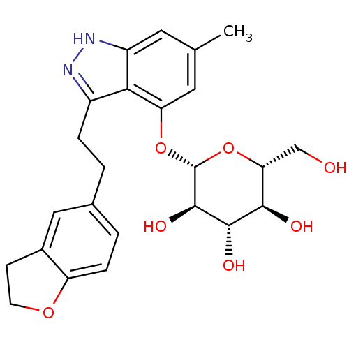 Chemical structure of BindingDB Monomer ID 50174681