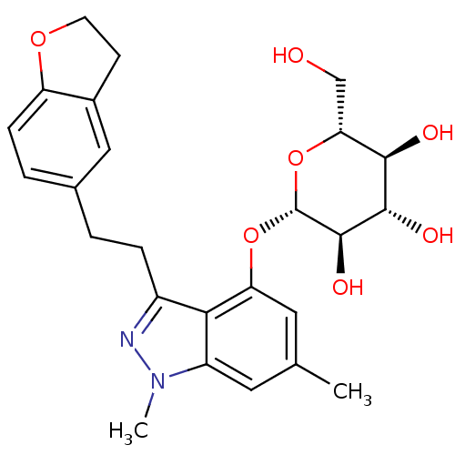 Chemical structure of BindingDB Monomer ID 50174683