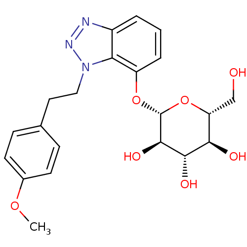 Chemical structure of BindingDB Monomer ID 50174684