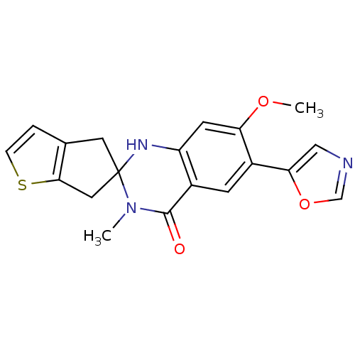 Chemical structure of BindingDB Monomer ID 50174781