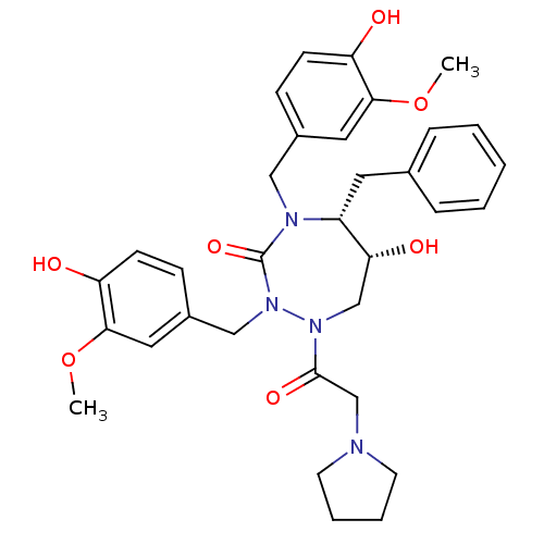 Chemical structure of BindingDB Monomer ID 50174985