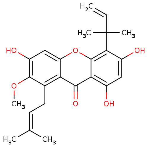 Chemical structure of BindingDB Monomer ID 50175017
