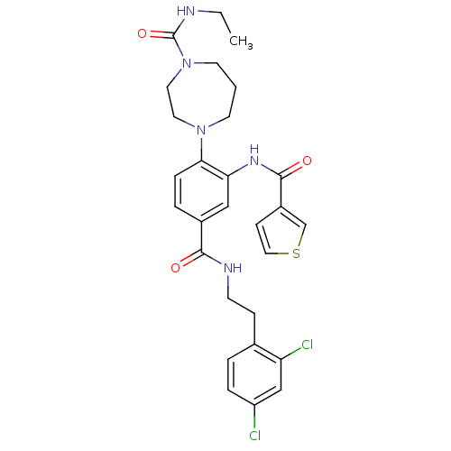 Chemical structure of BindingDB Monomer ID 50175174