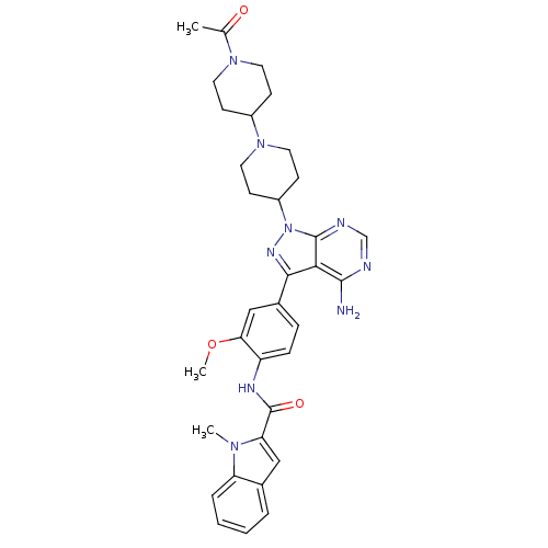 Chemical structure of BindingDB Monomer ID 50175195