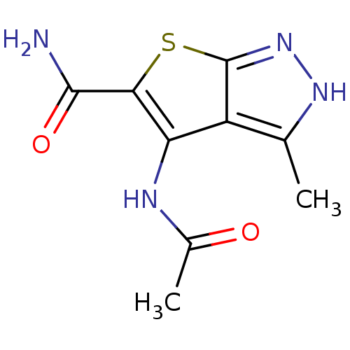 Chemical structure of BindingDB Monomer ID 50175236