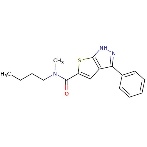 Chemical structure of BindingDB Monomer ID 50175237