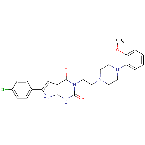 Chemical structure of BindingDB Monomer ID 50175312