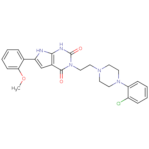 Chemical structure of BindingDB Monomer ID 50175313