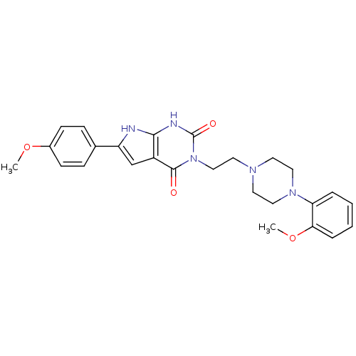 Chemical structure of BindingDB Monomer ID 50175317
