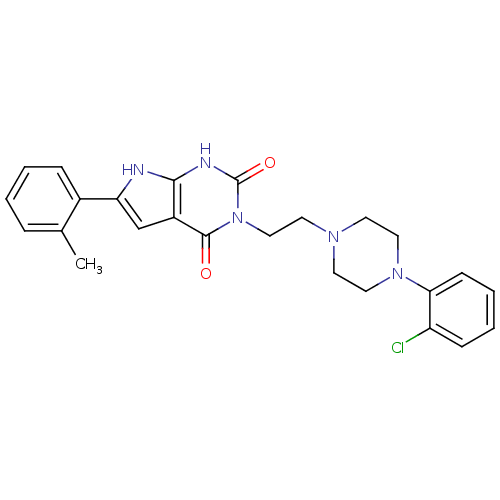 Chemical structure of BindingDB Monomer ID 50175320