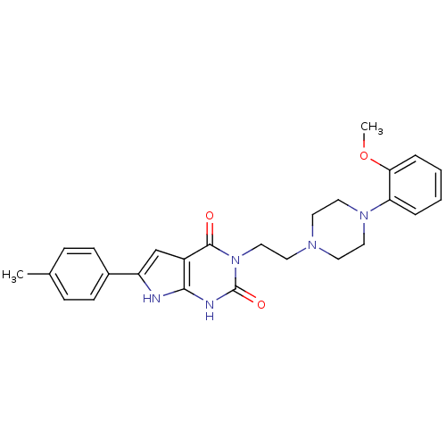 Chemical structure of BindingDB Monomer ID 50175321