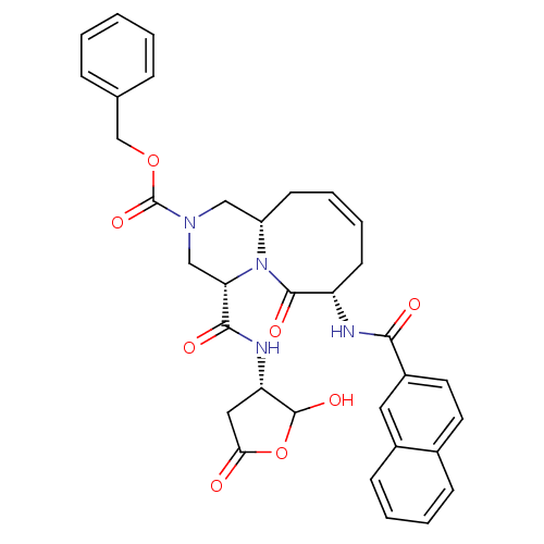 Chemical structure of BindingDB Monomer ID 50175323