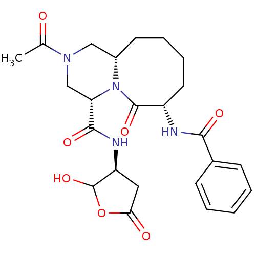 Chemical structure of BindingDB Monomer ID 50175332
