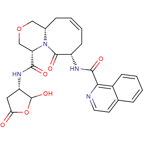 Chemical structure of BindingDB Monomer ID 50175342
