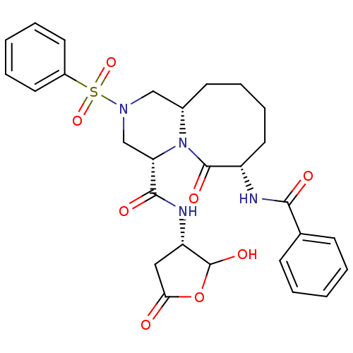 Chemical structure of BindingDB Monomer ID 50175345