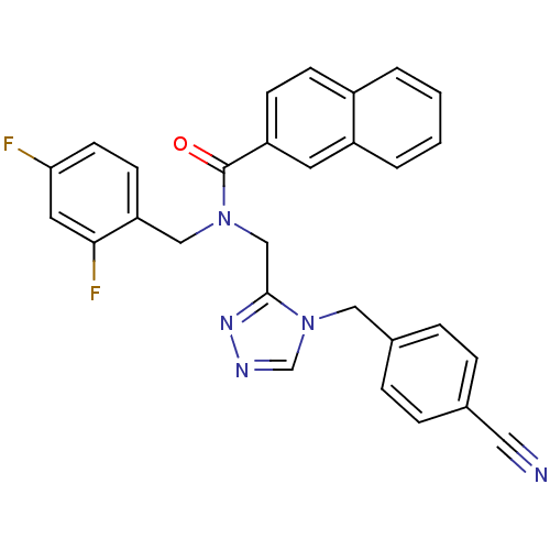 Chemical structure of BindingDB Monomer ID 50175395