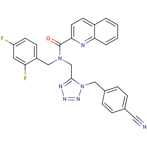Chemical structure of BindingDB Monomer ID 50175396