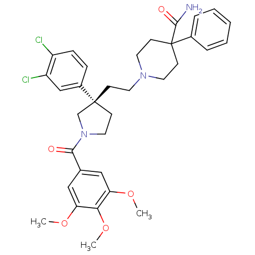 Chemical structure of BindingDB Monomer ID 50175522