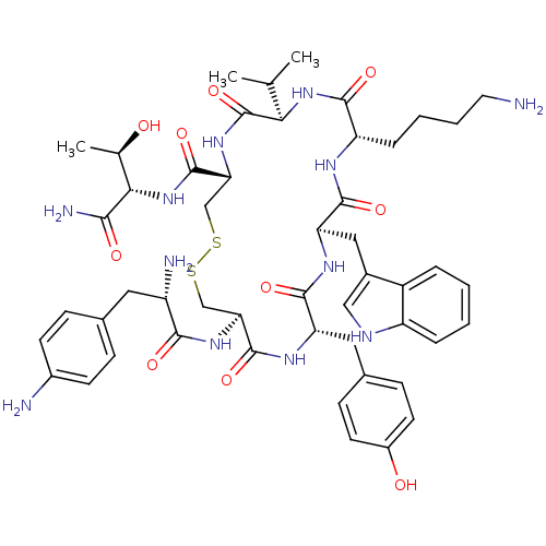 Chemical structure of BindingDB Monomer ID 50175596