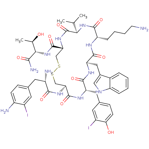 Chemical structure of BindingDB Monomer ID 50175599
