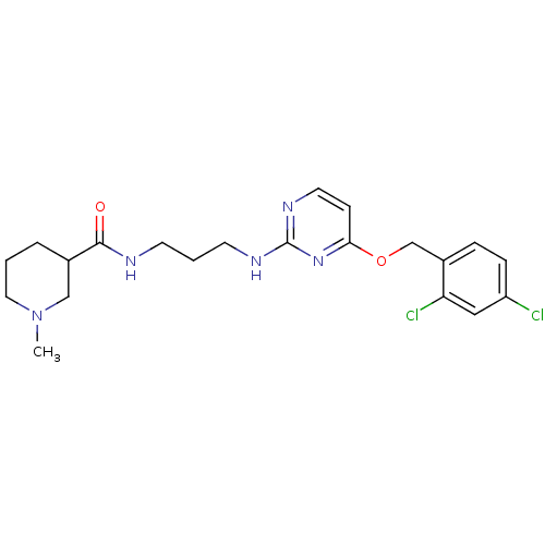 Chemical structure of BindingDB Monomer ID 50175662
