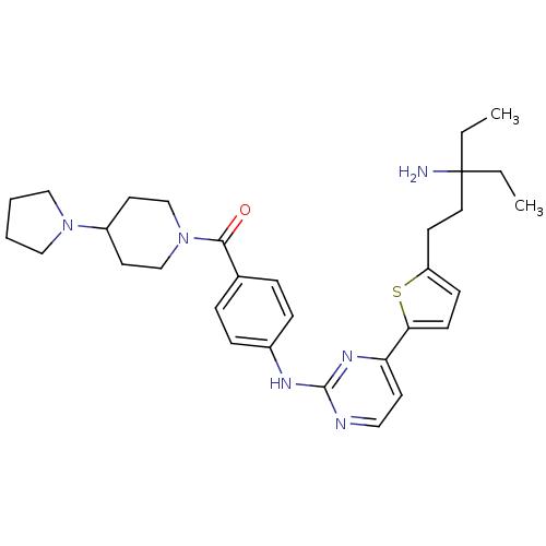 Chemical structure of BindingDB Monomer ID 50175690