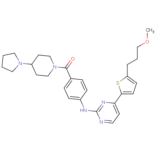 Chemical structure of BindingDB Monomer ID 50175695