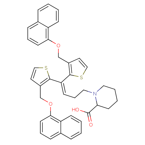 Chemical structure of BindingDB Monomer ID 50175789