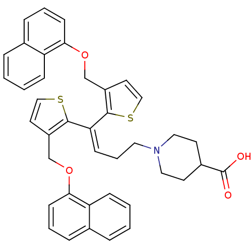 Chemical structure of BindingDB Monomer ID 50175794