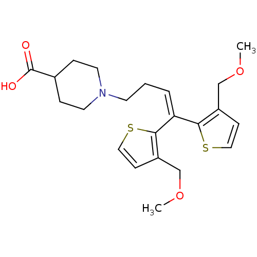 Chemical structure of BindingDB Monomer ID 50175801