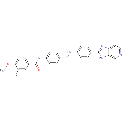 Chemical structure of BindingDB Monomer ID 50175821