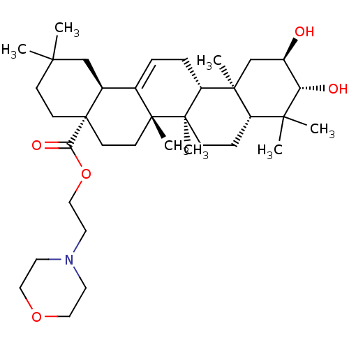 Chemical structure of BindingDB Monomer ID 50175884