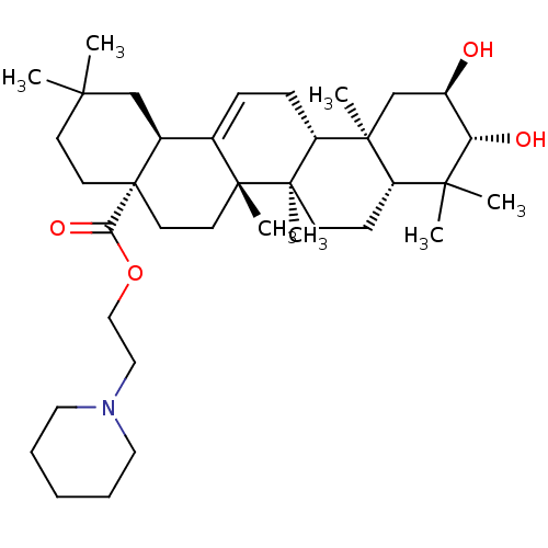 Chemical structure of BindingDB Monomer ID 50175890