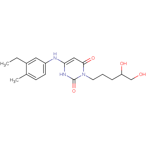 Chemical structure of BindingDB Monomer ID 50176107