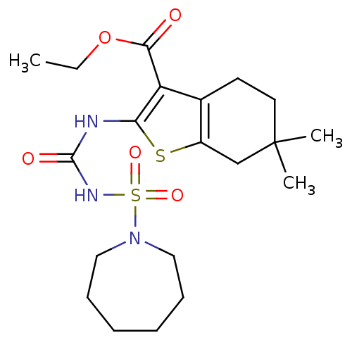 Chemical structure of BindingDB Monomer ID 50176281