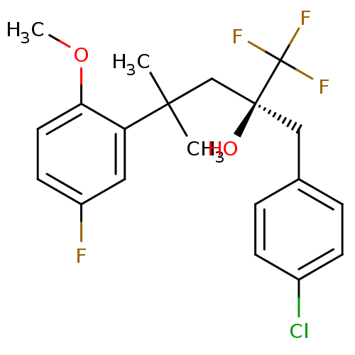 Chemical structure of BindingDB Monomer ID 50176345