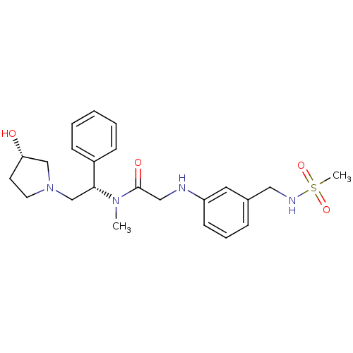 Chemical structure of BindingDB Monomer ID 50176366