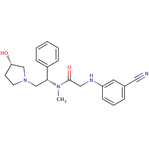 Chemical structure of BindingDB Monomer ID 50176367