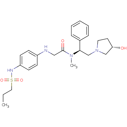 Chemical structure of BindingDB Monomer ID 50176371
