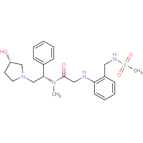 Chemical structure of BindingDB Monomer ID 50176372