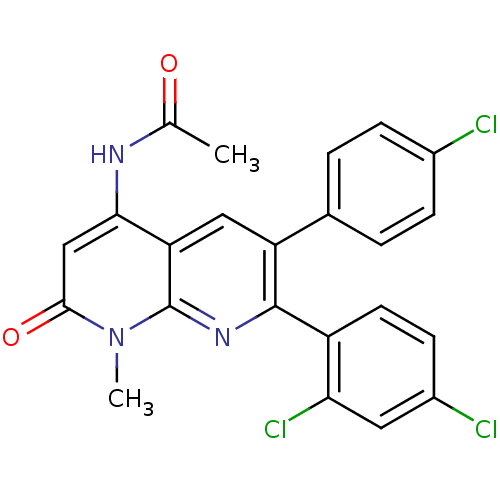 Chemical structure of BindingDB Monomer ID 50176421