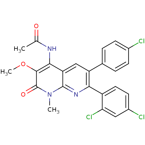 Chemical structure of BindingDB Monomer ID 50176434