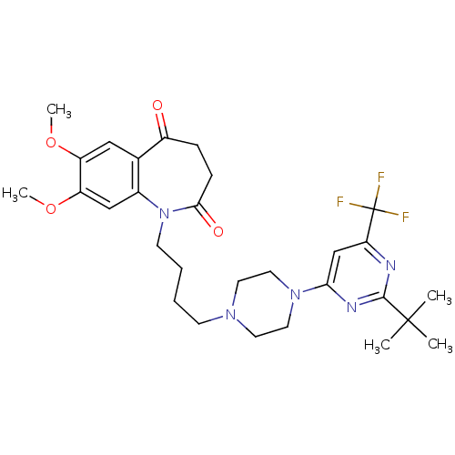 Chemical structure of BindingDB Monomer ID 50176452