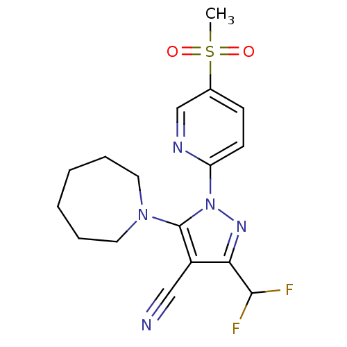 Chemical structure of BindingDB Monomer ID 50176544