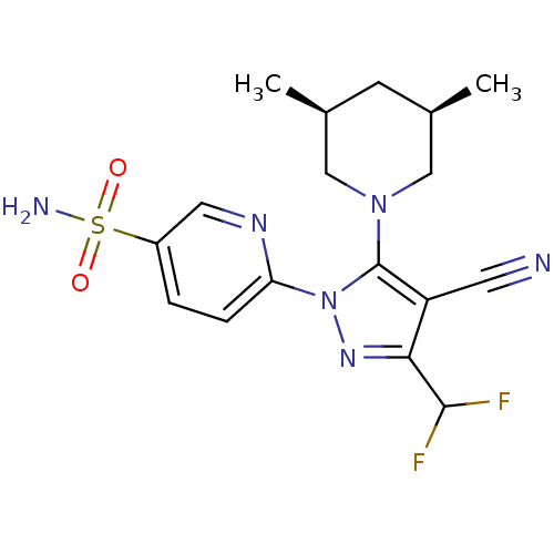 Chemical structure of BindingDB Monomer ID 50176546