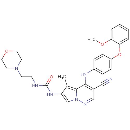 Chemical structure of BindingDB Monomer ID 50176559